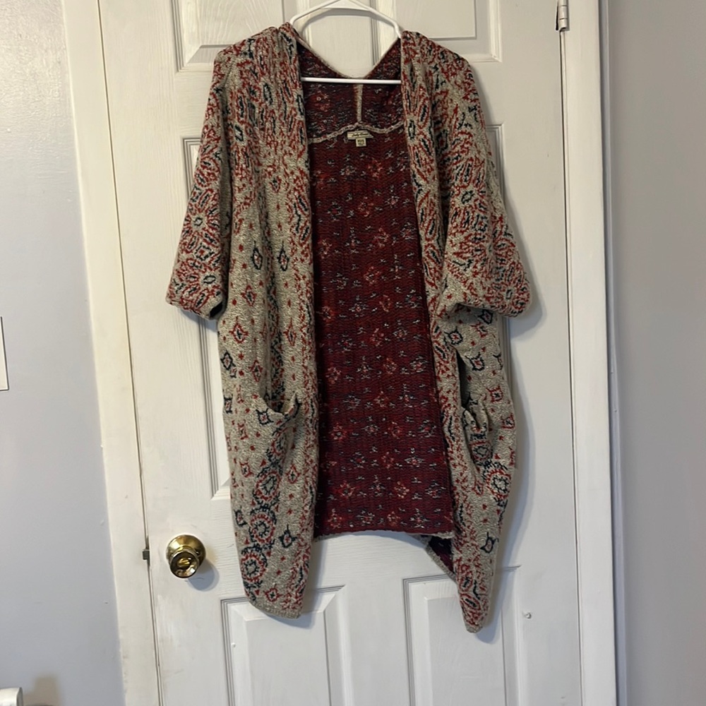 Lucky Brand knit Kimono